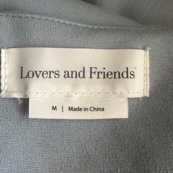 Lovers + Friends Titus Midi Dress Baby Blue - Picture 9 of 10